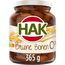 Hak Hollandse Bruine Bonen 0% Zout & Suiker Toegevoegd (365 gr.)