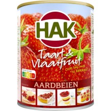 Hak Taart & Vlaaifruit Aardbeien (430 gr.)