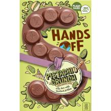 Hands Off Melkchocolade Letter "S" Pistache Crunch (120 gr.)