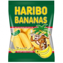 Haribo bananas uitdeelzakjes