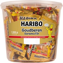 Haribo Goudberen Minizakjes (100 stuks)