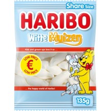 Haribo Witte Muizen (135 gr.)