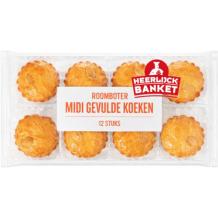 Heerlijck Banket Roomboter Midi Gevulde Koeken (360 gr.)
