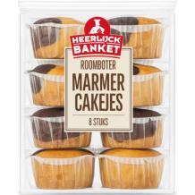 Heerlijck Banket Roomboter Marmer Cakejes (320 gr.)