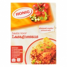 Honig basis voor lasagnesaus