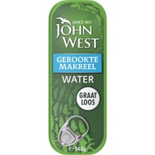 John West Gerookte Makreel in Water (145 gr.)