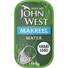 John West Makreel in Water (115 gr.)