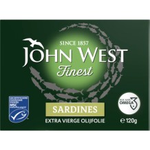 John West Sardines in Extra Vierge Olijfolie (120 gr.)