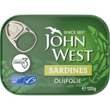 John West Sardines in Olijfolie (120 gr.)
