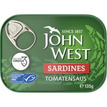 John West Sardines in Tomatensaus (135 gr.)