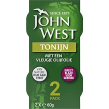 John West Tonijn met een Vleugje Olijfolie (2 x 60 gr.)