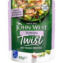 John West Tonijn Twist met Franse Dressing (85 gr.)