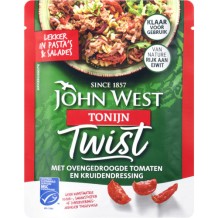 John West Tonijn Twist Ovengedroogde Tomaat  (85 gr.)