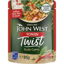 John West Tonijn Twist Rode Curry (85 gr.)