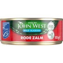 John West Wilde Rode Zalm (105 gr.)