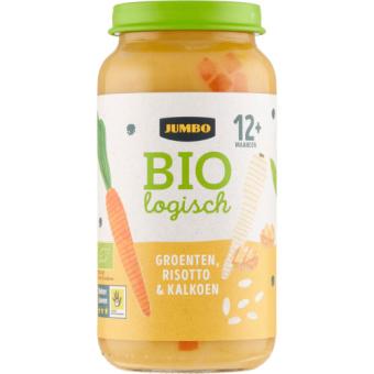 Jumbo Biologisch Babyvoeding Groenten, Risotto & Kalkoen 12 maanden