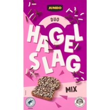 Jumbo Duo Mix Chocolade Hagelslag (380 gr.)