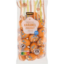 Jumbo paaseitjes melk chocolade karamel zeezout