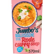 Jumbo Soep in Zak Maleisische Rode Curry Soep (570 ml.)