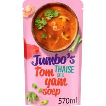 Jumbo Soep in Zak Thaise Tom Yam (570 ml.)