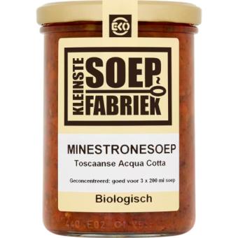 Kleinste Soepfabriek Biologische Minestronesoep (400 ml.)