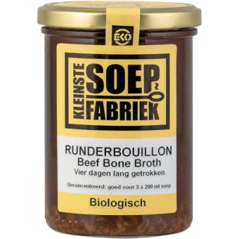 Kleinste Soepfabriek Biologische Runderbouillon (400 ml.)