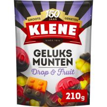 Klene Geluksmunten Drop en Fruit