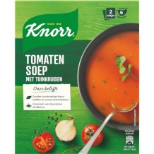 Knorr Tomatensoep met Tuinkruiden