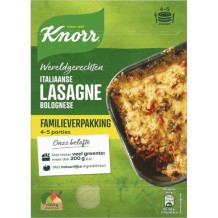 Knorr Wereldgerechten - Italiaanse Lasagne Bolognese Familieverpakking