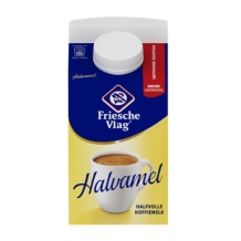 Friesche vlag halvamel koffiemelk 455 ml.