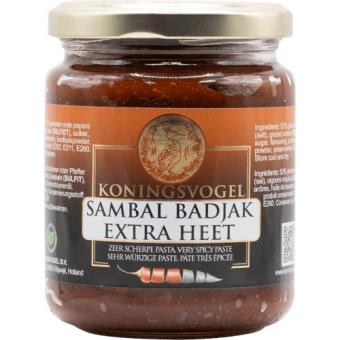 Koningsvogel Sambal Badjak Extra Heet