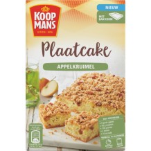 Koopmans Mix voor Appel Kruimel Plaatcake (450 gr.)
