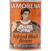 La Morena Refried Black Beans Zwarte Bonenspread (440 gr.)
