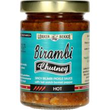 Lekker Bekkie Birambi Chutney Hot Klein (145 ml.)