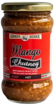 Lekker Bekkie Mango Chutney Hot