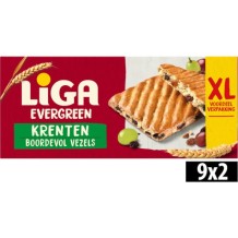 Liga Evergreen Krenten Voordeelverpakking (337 gr.)