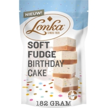Lonka soft fudge birtday cake