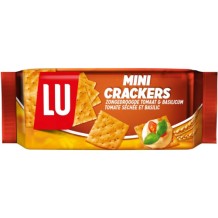 Lu Mini Crackers Zongedroogde Tomaat & Basilicum (250 gr.)