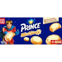 LU Prince Mini Stars Witte Chocolade (187 gr.)