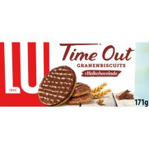 LU Time Out Granenbiscuits Melkchocolade (171 gr.)