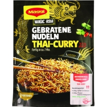 Maggi roerbak noedels Thai Curry