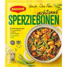 Maggi Mix voor Sperziebonen Jachtsaus
