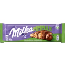 Milka chocolade reep met hazelnoot