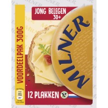 Milner Jong Belegen Kaas Plakken Voordeelverpakking