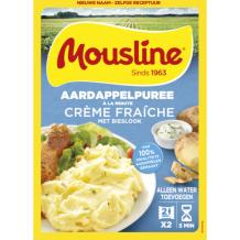 Mousline Aardappelpuree a la Minute Creme Fraiche Bieslook (186 gr.)