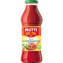 Mutti Passata Gezeefde Fluweelzachte Tomaten Basilicum (425 ml.)