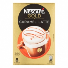 Nescafe caramel latte