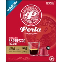 Perla huisblend espresso classic capsules 20 stuks
