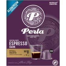 Perla huisblend espresso dark capsules
