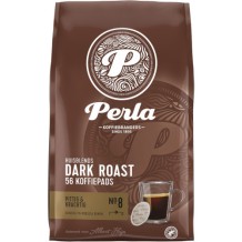 Perla Huisblends Dark Roast Koffiepads (56 stuks)